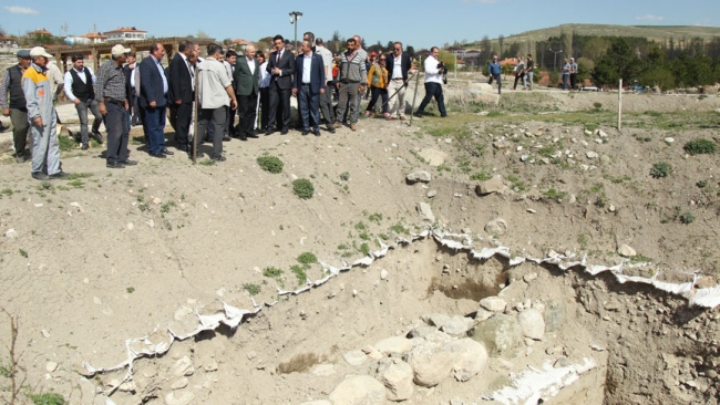CHP Genel Başkanı Kılıçdaroğlu Alacahöyük'ü gezdi